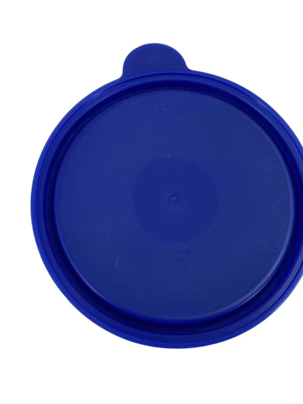 Tupperware Mix N Store 8 Cup Measuring Bowl Storage Measure & Blue Lid 1629E-2